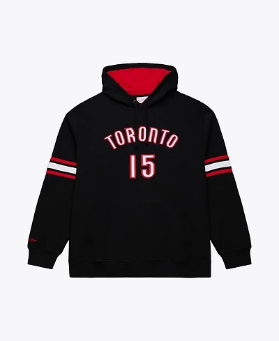 Mitchell & Ness Men's Vince Carter Toronto Raptors Name Number Fleece-Lined Hoodie