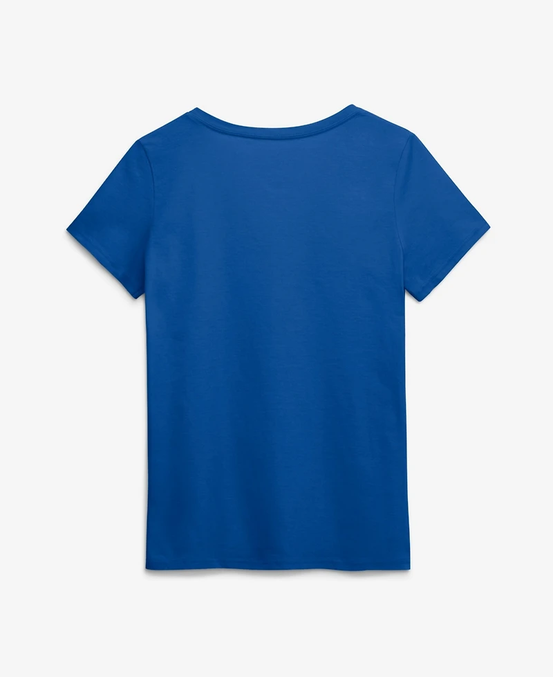 Logo Athletic Women's New York Giants Primary V-Neck T-Shirt