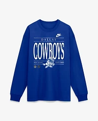 Nike Men's Dallas Cowboys Max90 Long-Sleeve Screen-Print T-Shirt