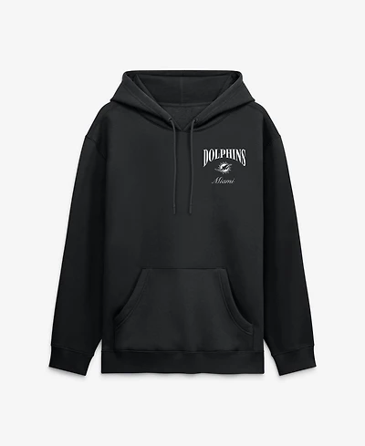 Fanatics Men's Miami Dolphins Back Logo Fleece Hoodie