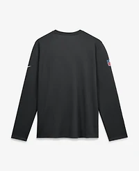 Nike Men's Atlanta Falcons Sideline Coaches Long Sleeve Shirt