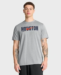 Nike Men's Houston Astros Swoosh Legend Short-Sleeve Crewneck T-Shirt