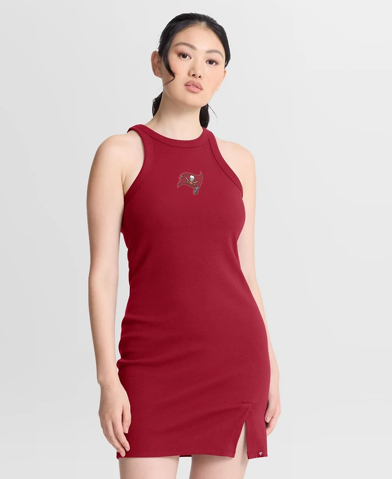 Fanatics Women's Push Beyond Tri-Blend Ribbed Slim-Fit Sleeveless Dress