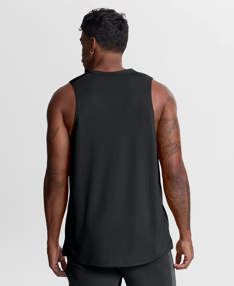 Nike Men's Washington Commanders Kickoff Miler Dri-fit Crewneck Screen-Print Tank