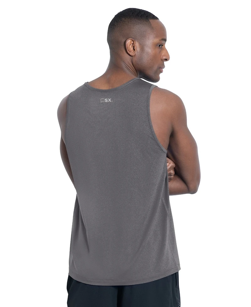 Msx by Michael Strahan Men's Washington Commanders Energy Scoop Neck Sleeveless Tank Top
