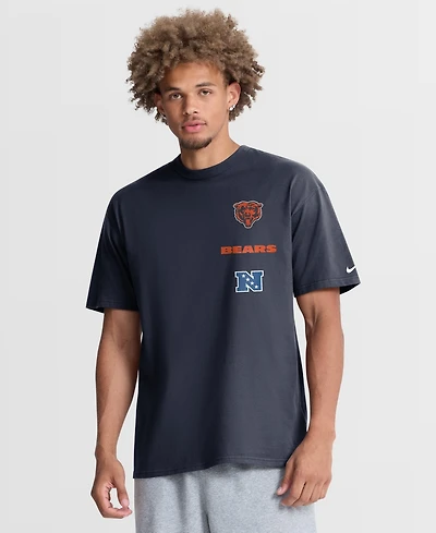 Nike Men's Chicago Bears Max90 Heavyweight Cotton T-Shirt