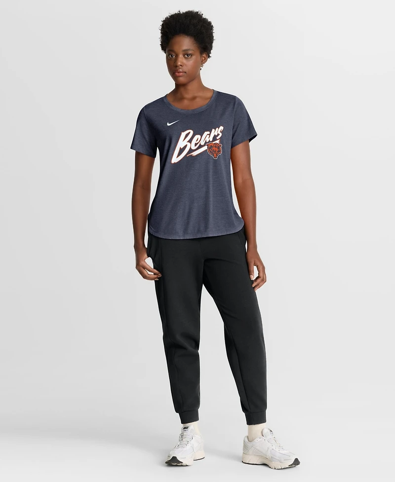 Nike Women's Primetime Screen-Print Tri-Blend T-Shirt