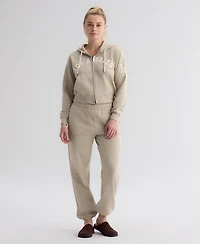 Fanatics Women's Los Angeles Dodgers Iconic Terry High-Rise Tapered Track Pants