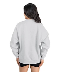 Gameday Couture Women's Home Turf Chicago Bears Oversized Pullover Sweatshirt