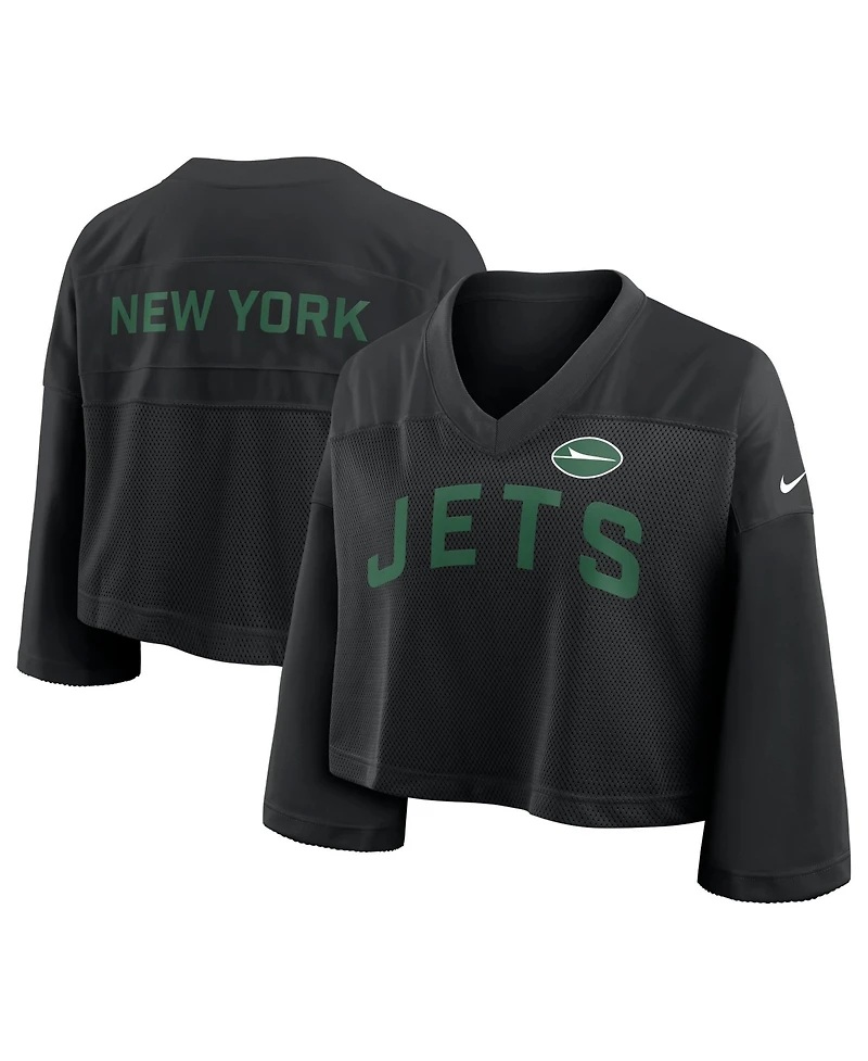 Nike Women's Wide Receiver Mesh Cropped Jersey