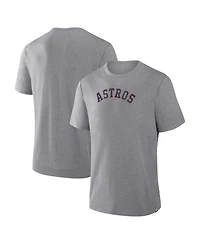 Fanatics Men's Houston Astros Play Tribute Distressed Tri-Blend T-Shirt