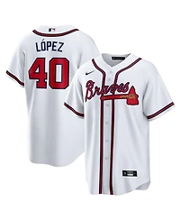 Nike Men's Atlanta Braves Reynaldo Lopez Relaxed-Fit Jersey