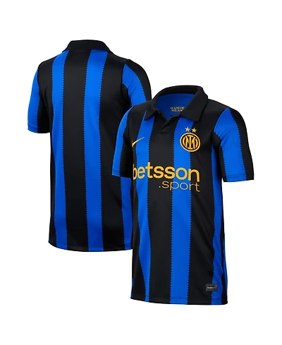 Nike Boys' and Girls' Inter Milan Stadium Polo Collar Replica Jersey