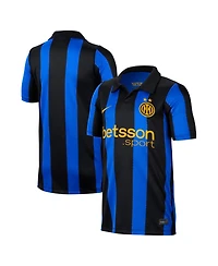 Nike Boys' and Girls' Inter Milan Stadium Polo Collar Replica Jersey