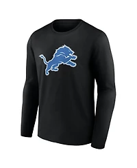 Logo Athletic Men's Detroit Lions Long-Sleeve Classic-Fit T-Shirt