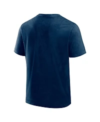 Darius Rucker Collection By Fanatics Men's Atlanta Braves Distressed Classic-Fit Henley Shirt