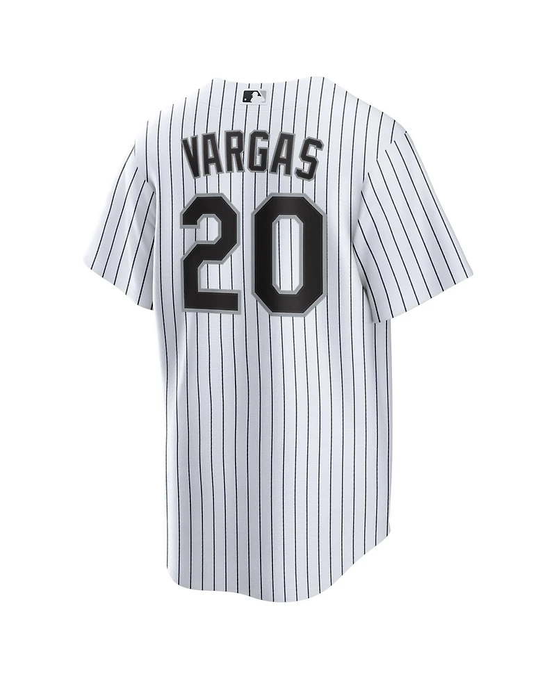 Nike Men's Chicago White Sox Miguel Vargas Replica Short-Sleeve Loose-Fit Jersey