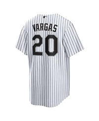 Nike Men's Chicago White Sox Miguel Vargas Replica Short-Sleeve Loose-Fit Jersey