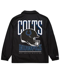Mitchell & Ness Men's Indianapolis Colts Indiana Nights Coaches Full-Snap Jacket