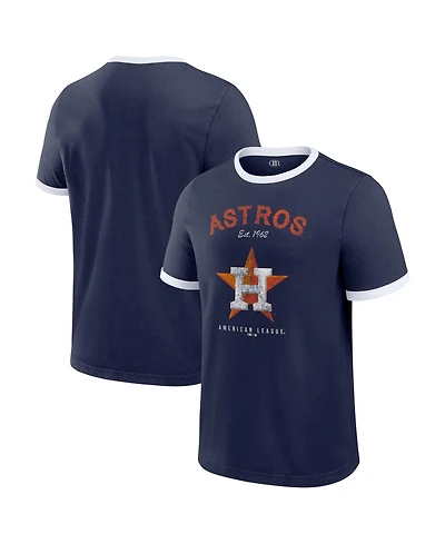 Darius Rucker Collection by Fanatics Men's Houston Astros Classic-Fit Distressed Graphic T-Shirt