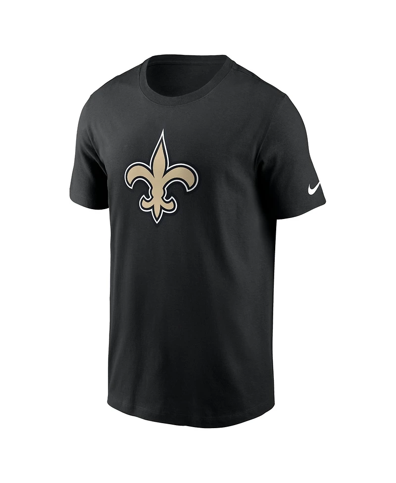 Nike Men's New Orleans Saints Essential Screen-Print Crewneck T-Shirt
