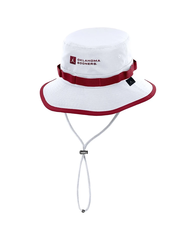 Jordan Oklahoma Sooners Apex Boonie Wide-Brim Adjustable Bucket Hat