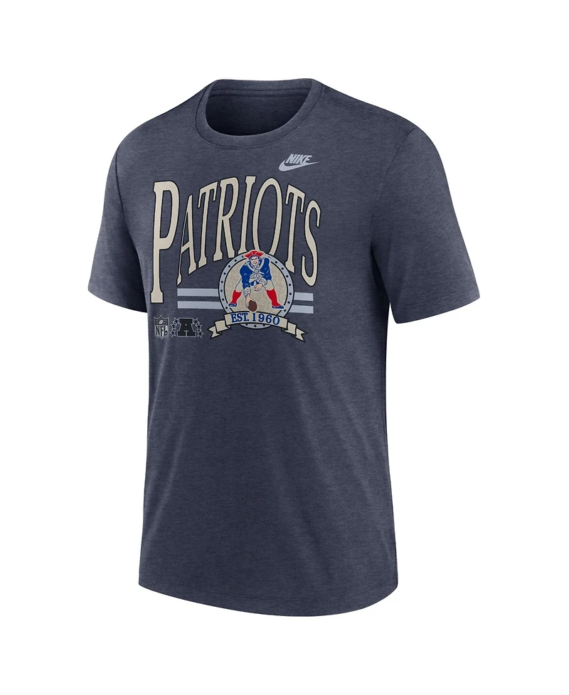 Nike Men's New England Patriots Rewind Tri-Blend Graphic T-Shirt