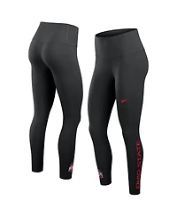 Nike Women's Ohio State Buckeyes Zenvy High-Waisted 7/8 Dri-fit Leggings