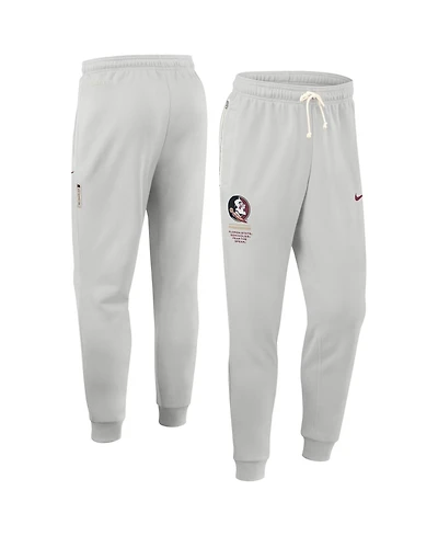 Nike Men's Gray Florida State Seminoles 2026 Sideline Standard Issue Dri-fit Taper Pants