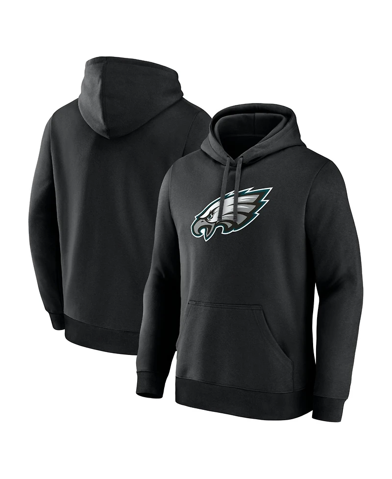 Logo Athletic Men's Philadelphia Eagles Primary Pullover Cotton-Blend Hoodie