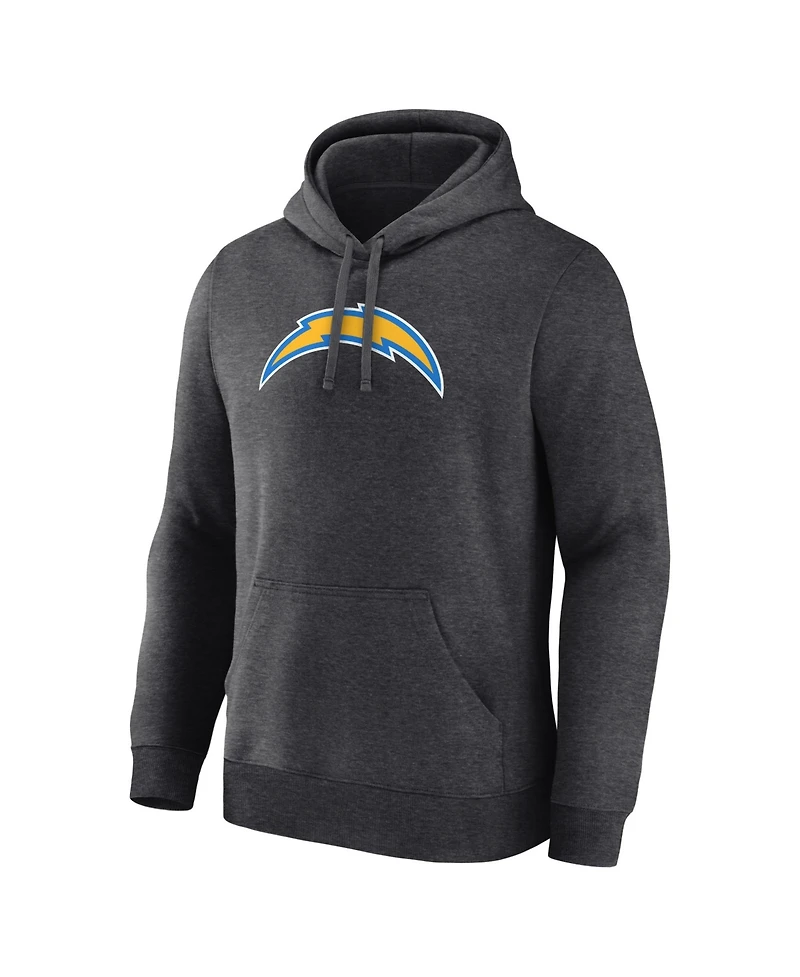 Logo Athletic Men's Los Angeles Chargers Graphic Midweight Fleece Pullover Hoodie