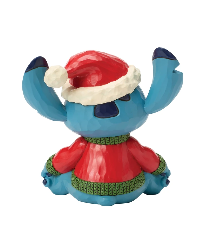 Jim Shore Disney Traditions Stitch Led Sweater Figurine