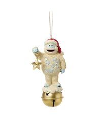 Jim Shore Rudolph the Red-Nosed Reindeer Bumble on Bell Hanging Ornament