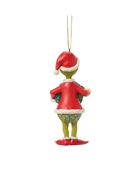 Jim Shore Dr. Seuss The Grinch Dated 2026 Wreath Hanging Ornament