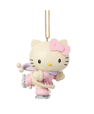 Jim Shore Hello Kitty Ice Skating Ornament