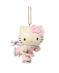 Jim Shore Hello Kitty Ice Skating Ornament