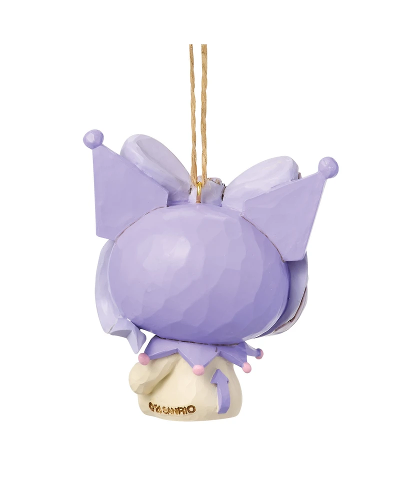 Jim Shore Sanrio Kuromi Bow Hanging Ornament