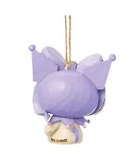 Jim Shore Sanrio Kuromi Bow Hanging Ornament