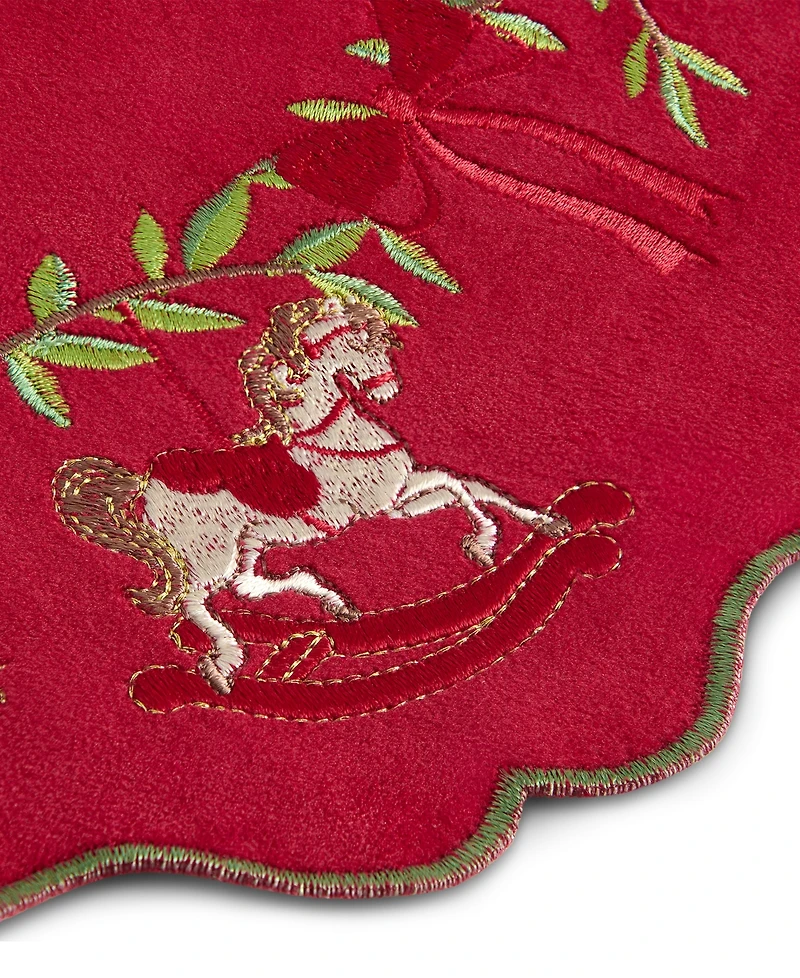 Villeroy & Boch Keepsake Ornaments Embroidered Placemats, Set of 4