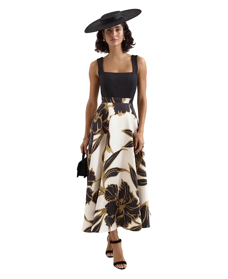 Phase Eight Women's Delie Floral Fit & Flare Wedding Guest Midi Dress