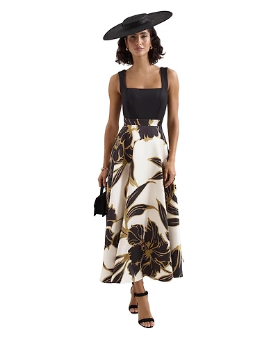 Phase Eight Women's Delie Floral Fit & Flare Wedding Guest Midi Dress