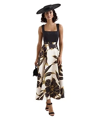 Phase Eight Women's Delie Floral Fit & Flare Wedding Guest Midi Dress