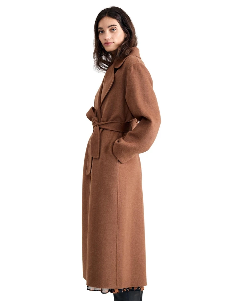 Phase Eight Women's Darcy Double-Face Belted Wrap Coat
