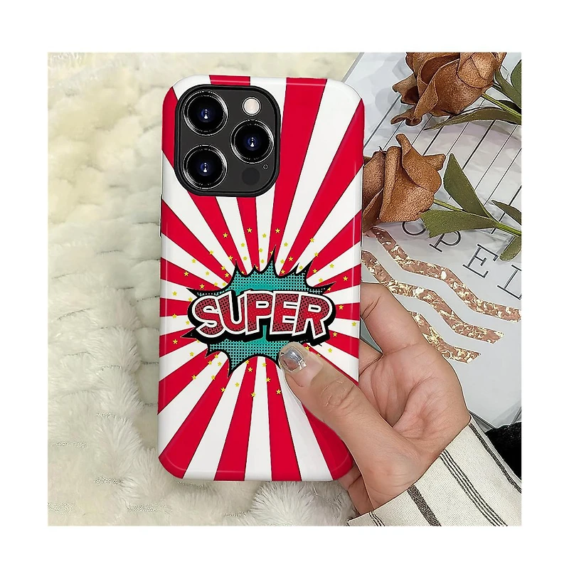 Lisen 2-Layer Durable Phone Case Compatible with Apple iPhone 17