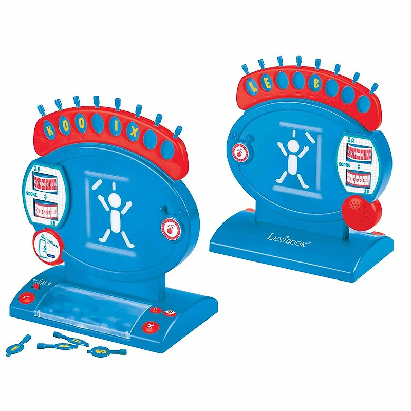 Lexibook Electronic Hangman Game with Light and Sound Effects, Ages 8+