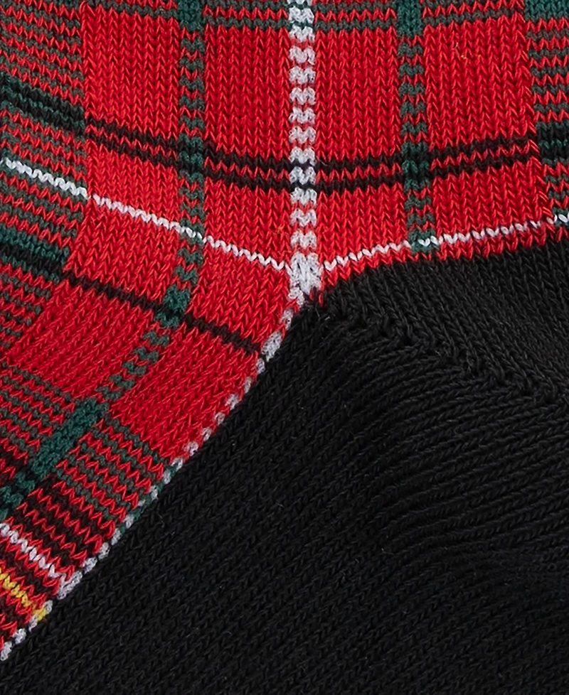 Polo Ralph Lauren Fair Isle Plaid Crew Socks, 3-Piece Set