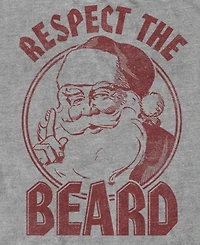 Fifth Sun Men's Respect The Beard Graphic Crew Neck T-Shirt