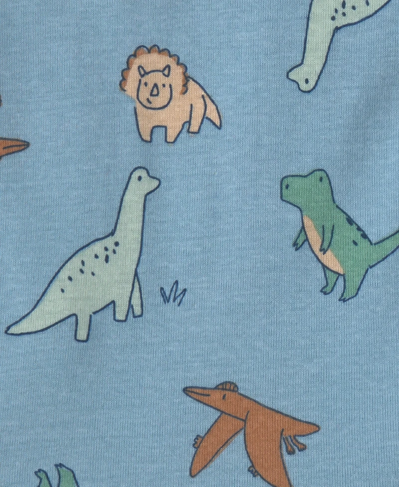 Carter's Baby Boys' Dinosaur Long-Sleeve Bodysuits, 4-Pack
