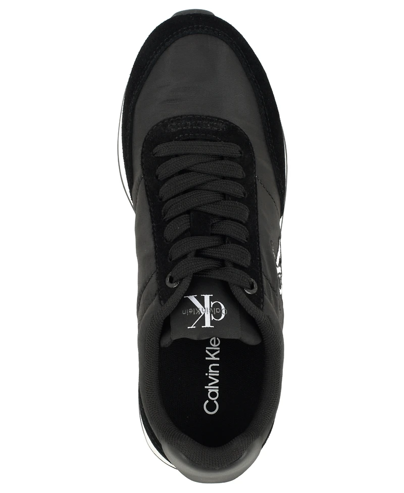 Calvin Klein Women's Tollyn Suede Lace-Up Sneakers