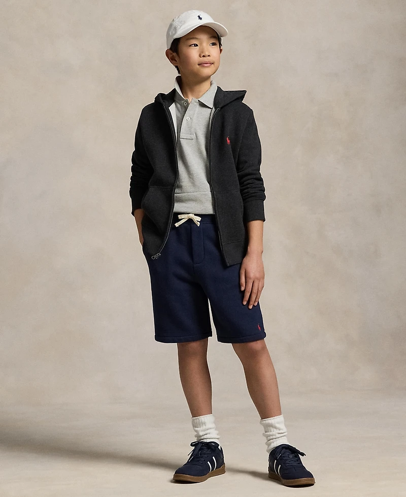 Polo Ralph Lauren Big Boys Cotton Fleece Zip Up Hoodie